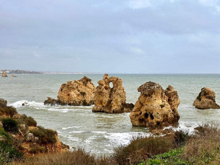 Praia São Rafael und Praia dos Arrifes