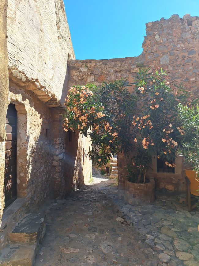 Der Ort Monemvasia,