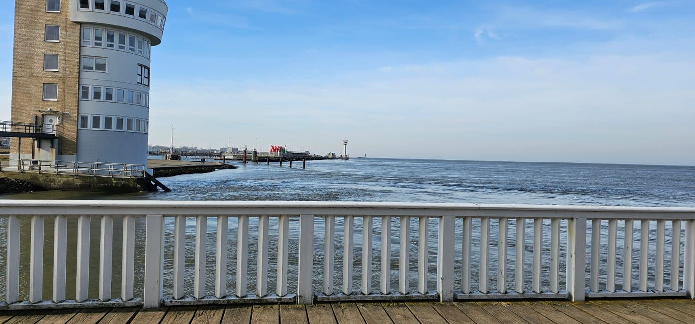 Un día hermoso en Cuxhaven