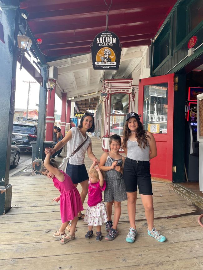 Virginia City in Nevadas Bergen