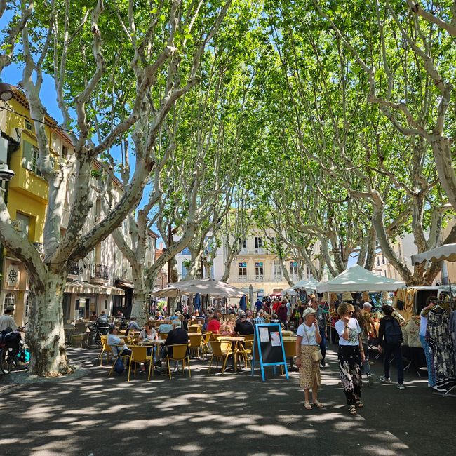 Market in Sérignan