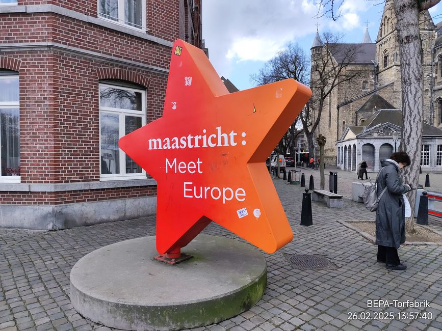 Une petite belle pause à Maastricht (Pays-Bas) après un rendez-vous à Aix-la-Chapelle (D)
