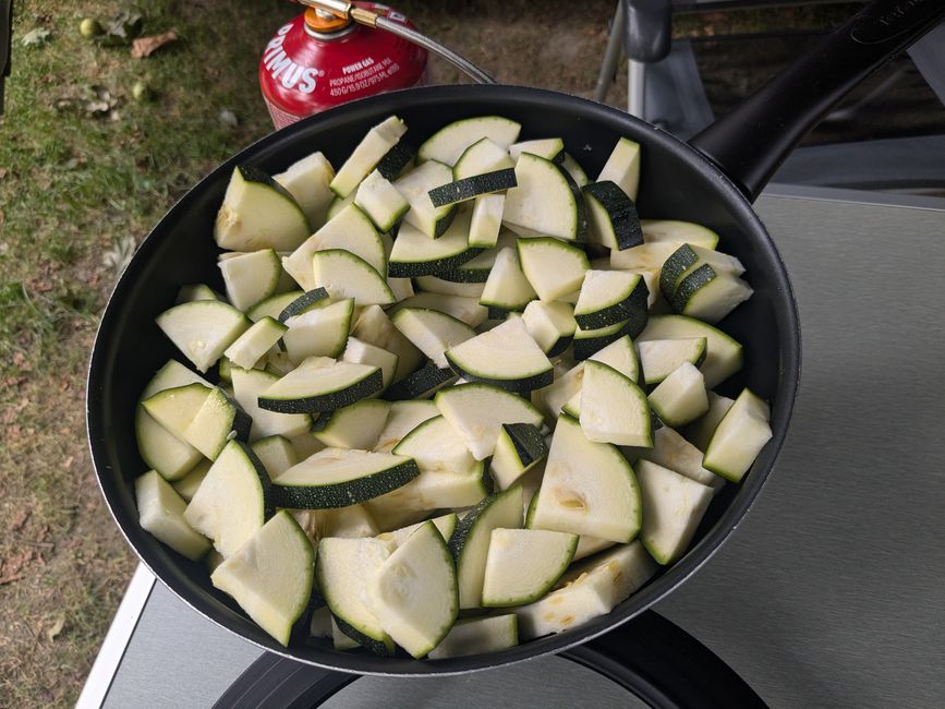 Asiatischer Zucchinieintopf