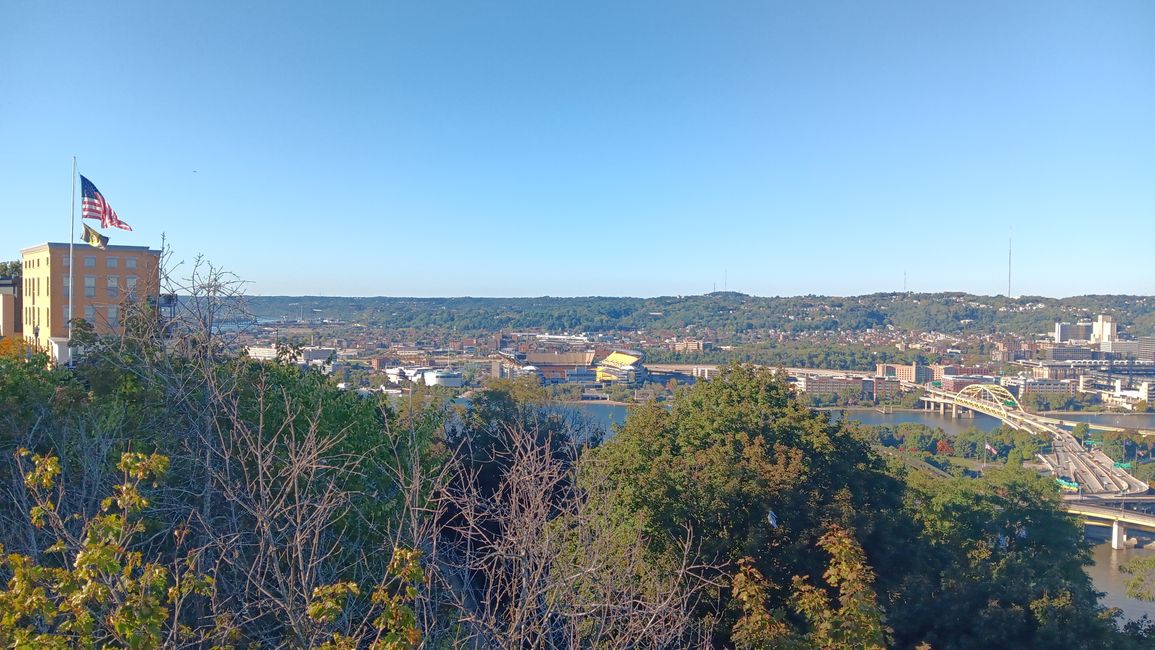 Pittsburgh vista da Mount Washington