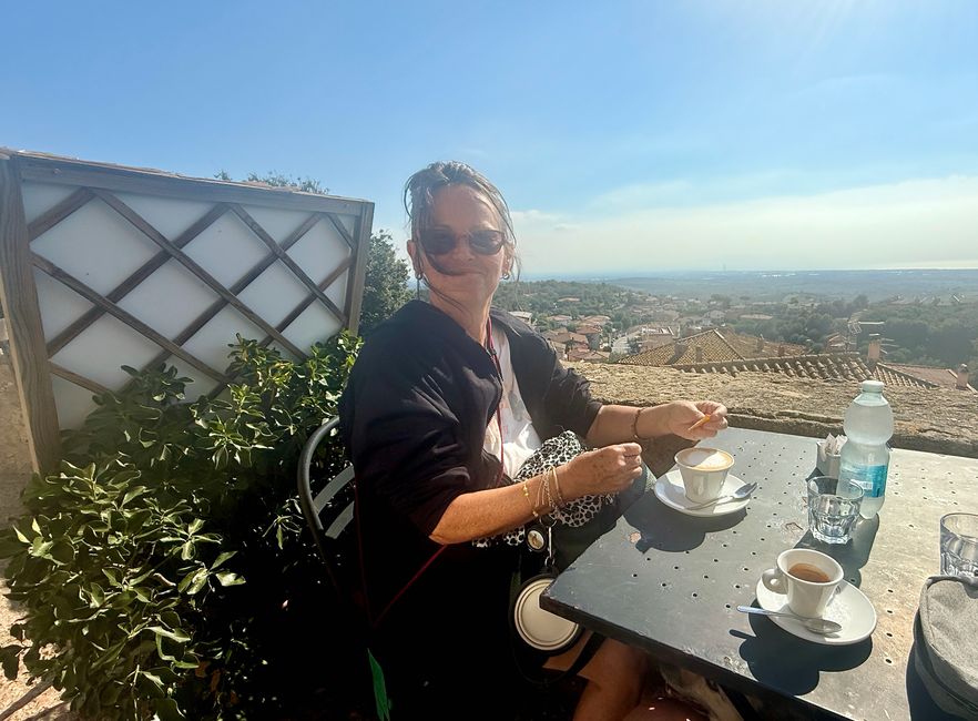 Devant ce panorama, un cappuccino décaféiné a un goût deux fois meilleur.