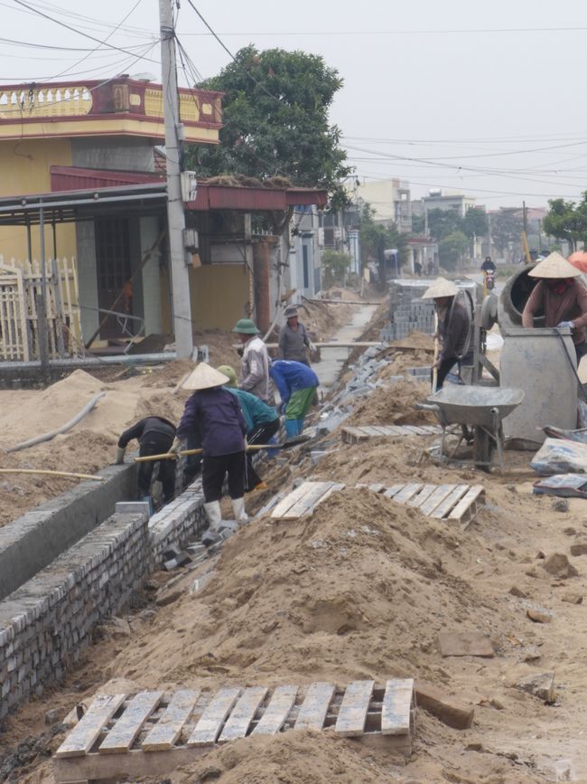 Partout, la construction avance
