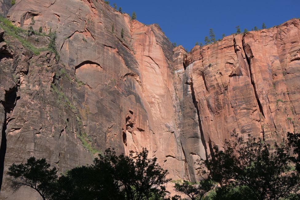 Anmarsch zu den Narrows