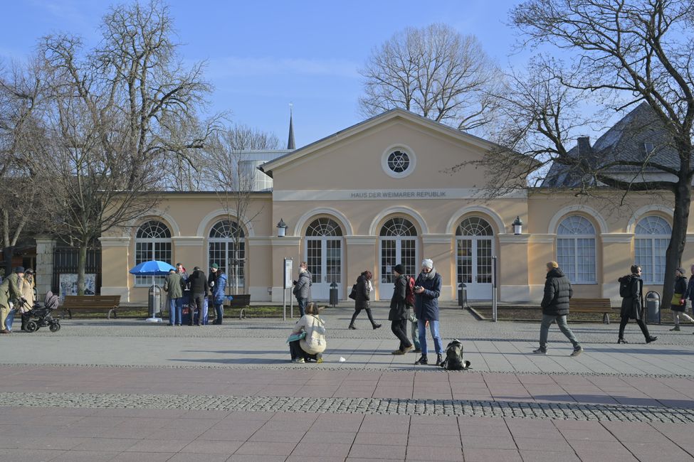 Wo Schiller und Goethe wohnten und warum Weimar Berlin ausgestochen hat…