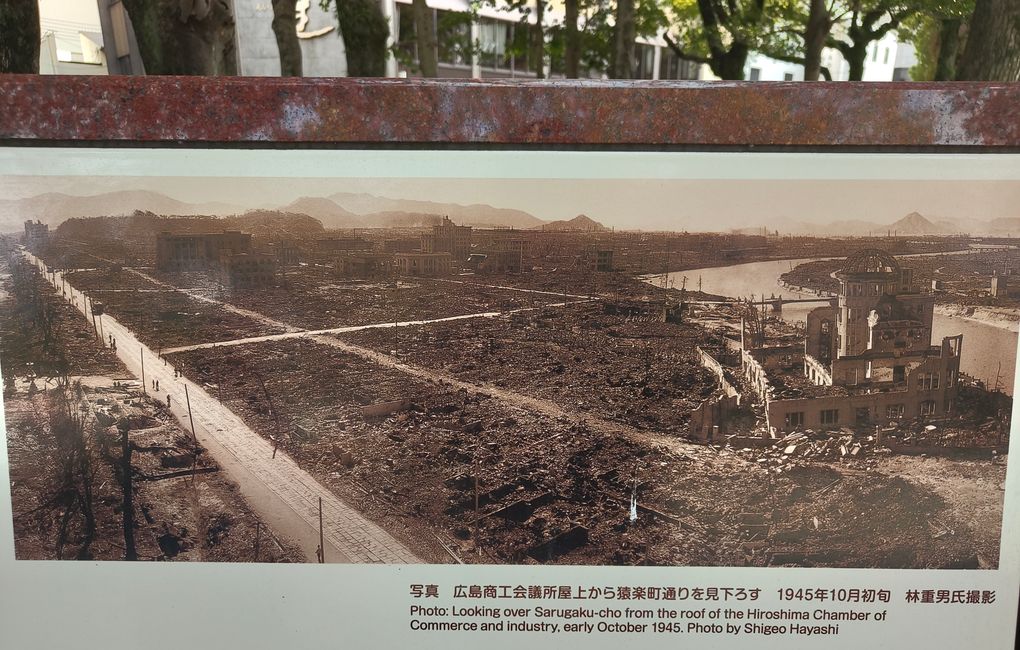 L'emblématique monument à Hiroshima : Le dôme de la bombe atomique