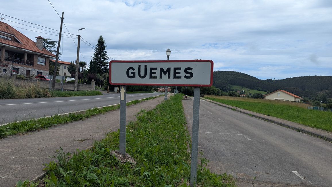 5. Etappe Camino del Norte von Santona nach Güemes