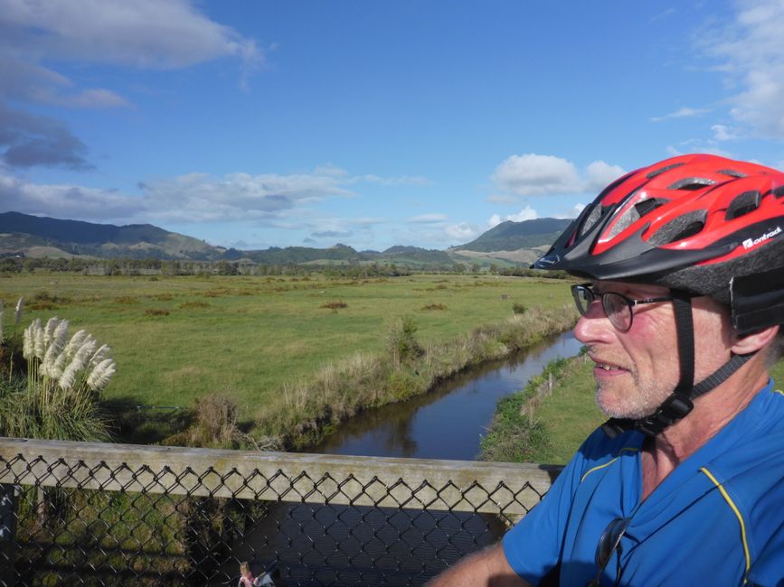 Au loin, la gorge de Karangahake