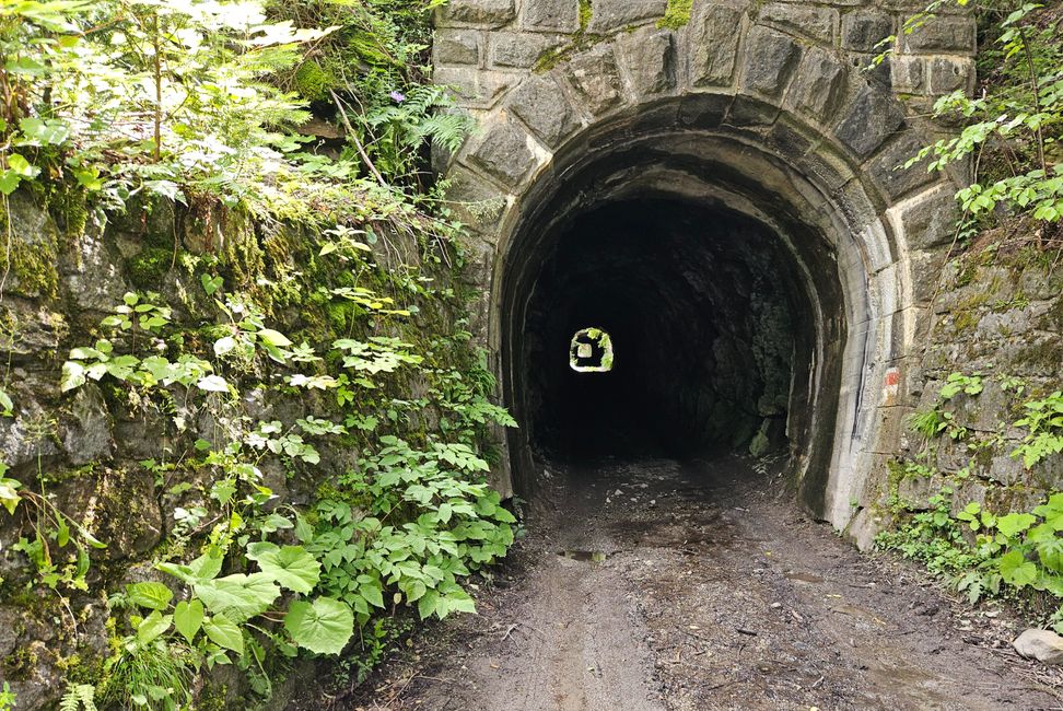 Stillgelegter Tunnel am Teuchlbach