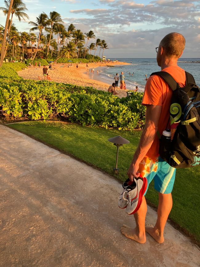 D18 - 7am Yoga with Norbi and Poipu beach with monk seals, sea turtles and Humuhumunukunukuapua‘a