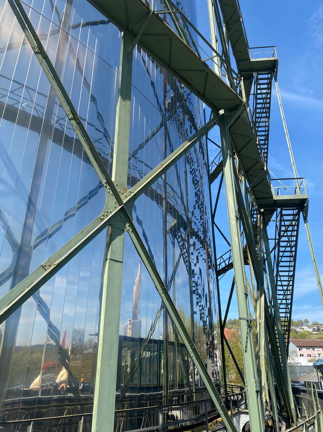 So ein Gasometer ist schon Technik
