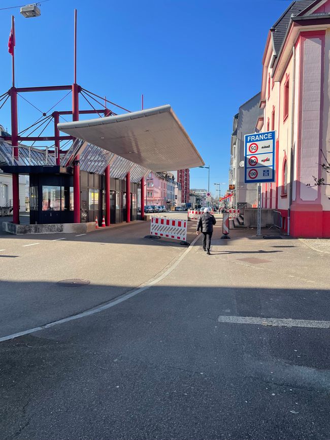 Frontière Bâle - Saint-Louis