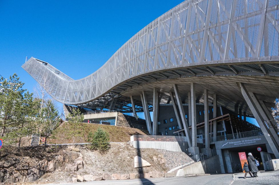 Vestre Aker - Am Holmenkollen - Sprungschanze