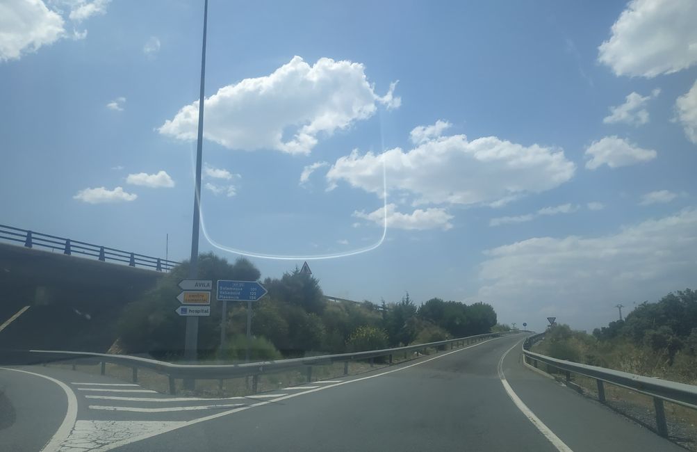 Photos from my car of Ávila (Castilla y León, Spain) (July 2024)