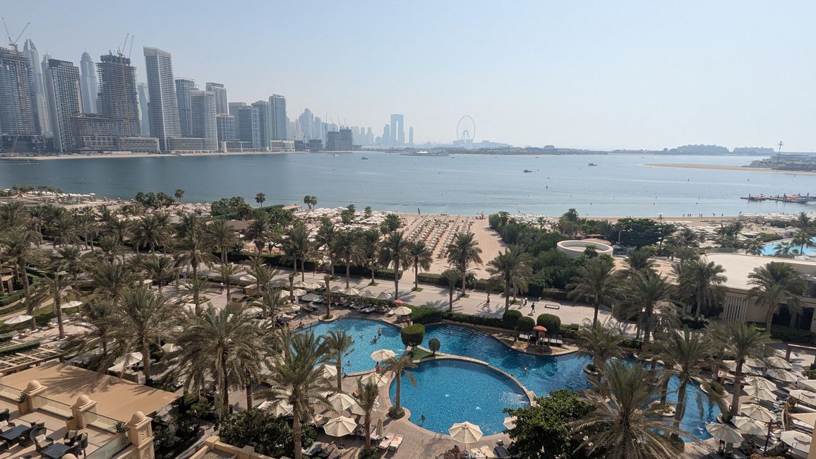 Ausblick Fairont the Palm