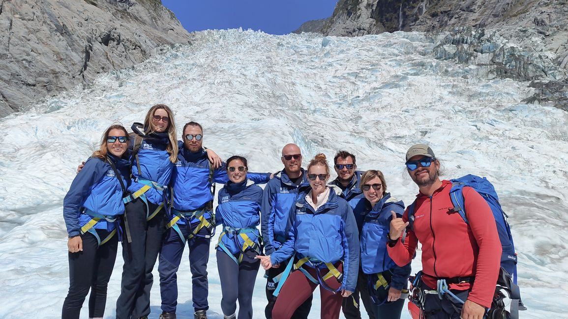Hokitika - Franz Josef Glacier - Fox Glacier - Monro Beach