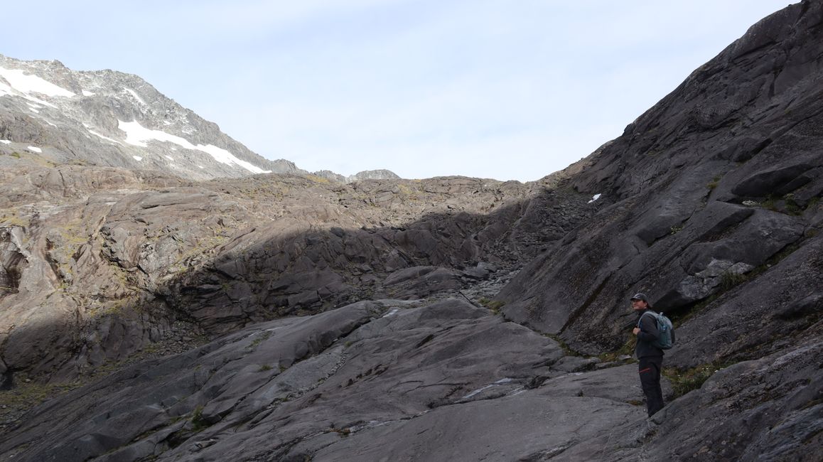 Gertrude Saddle - just before the destination