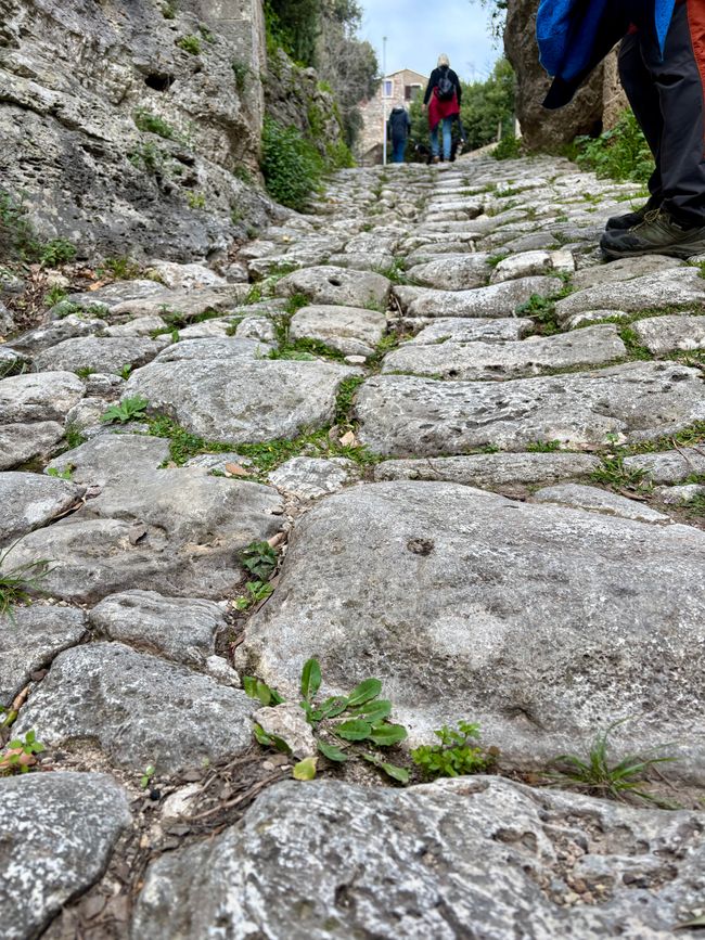 Via Clodia aus römischer Zeit