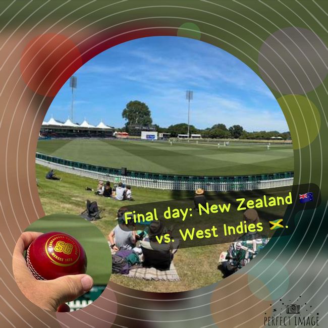 Final day: New Zealand 🇳🇿 vs. West Indies 🇯🇲.