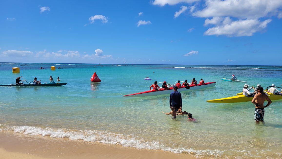 Am "Ohne-Sorgen-Strand" – Sans Souci-Kaimana Beach Park