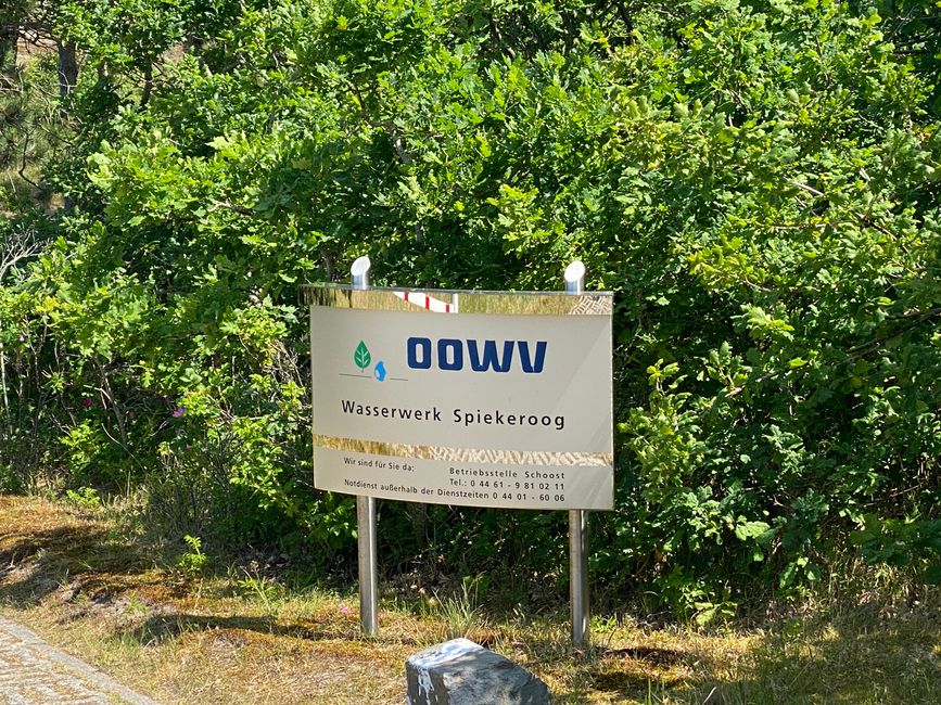 Das Wasserwerk der Insel