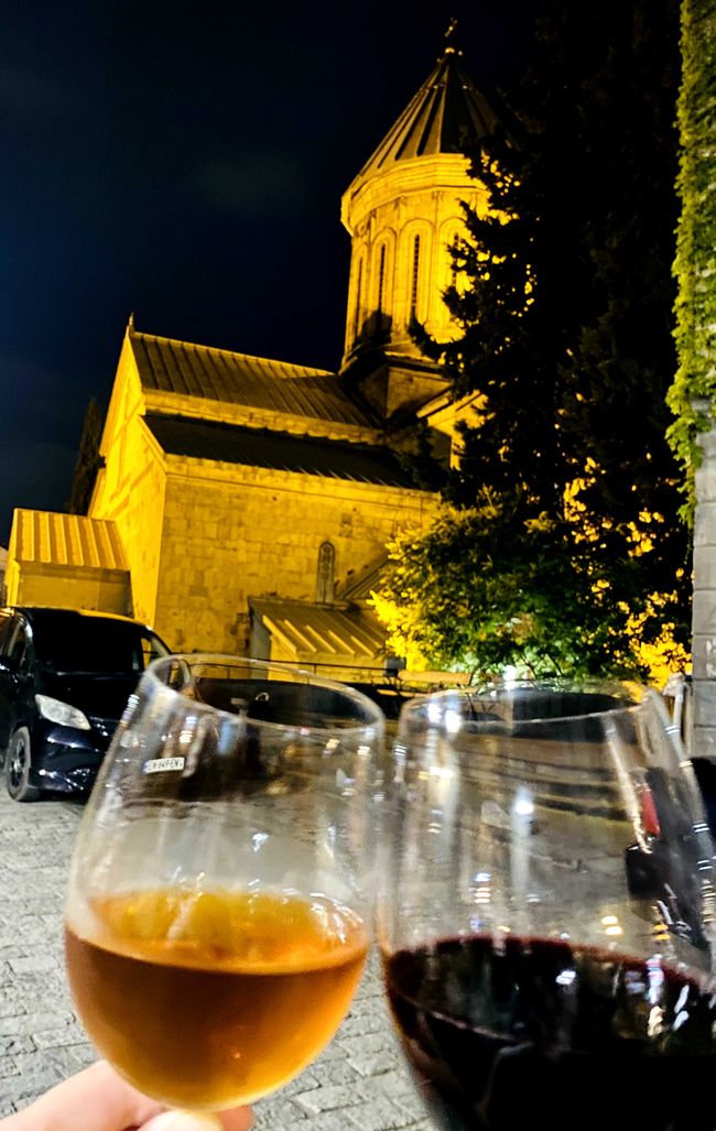 Sioni Cathedral with Qveri Wine