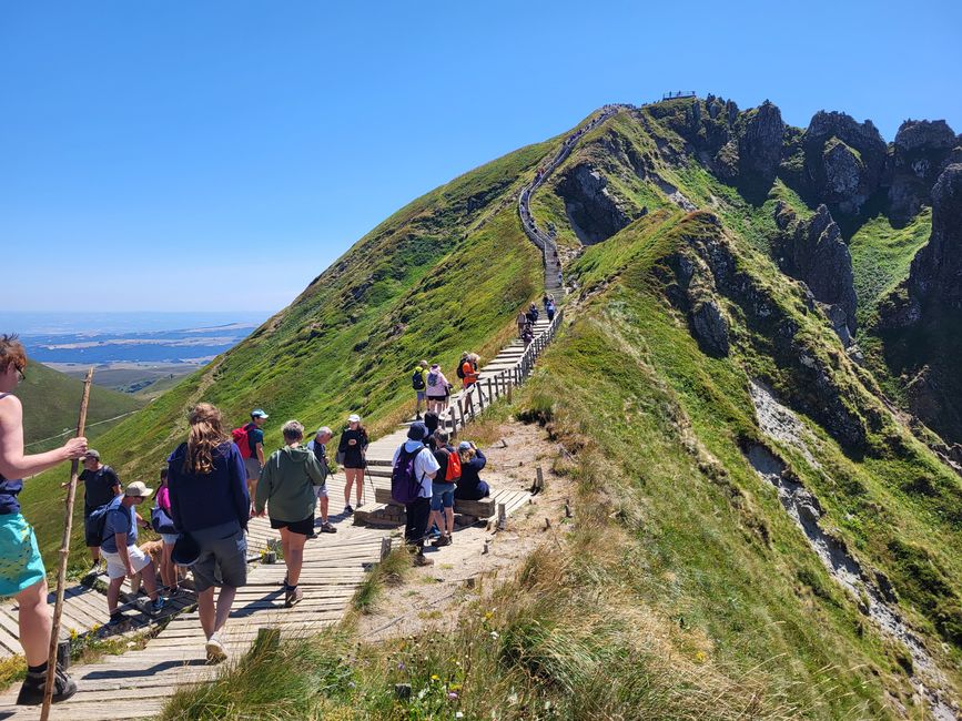 Weg zum Puy de Sancy