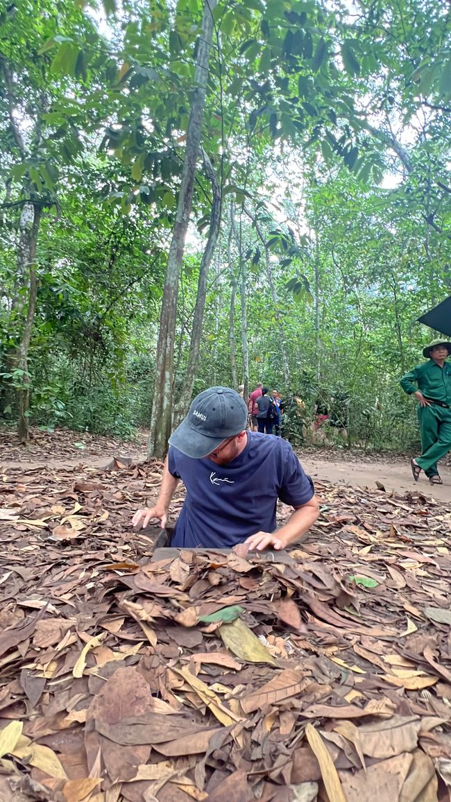 Ehemalige verstecke im Vietnam Krieg 