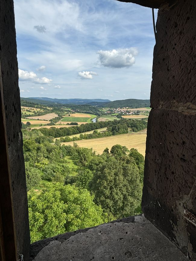 Ausblick aus dem Burgturm