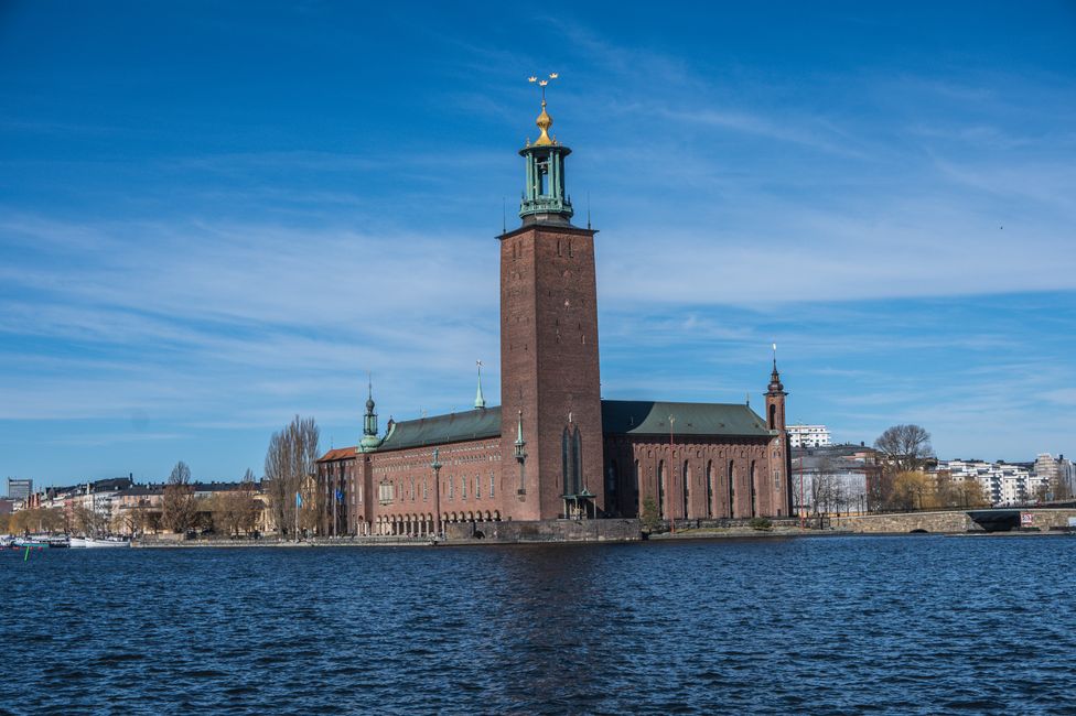 Riddarholmen - Blick zum Stadthaus