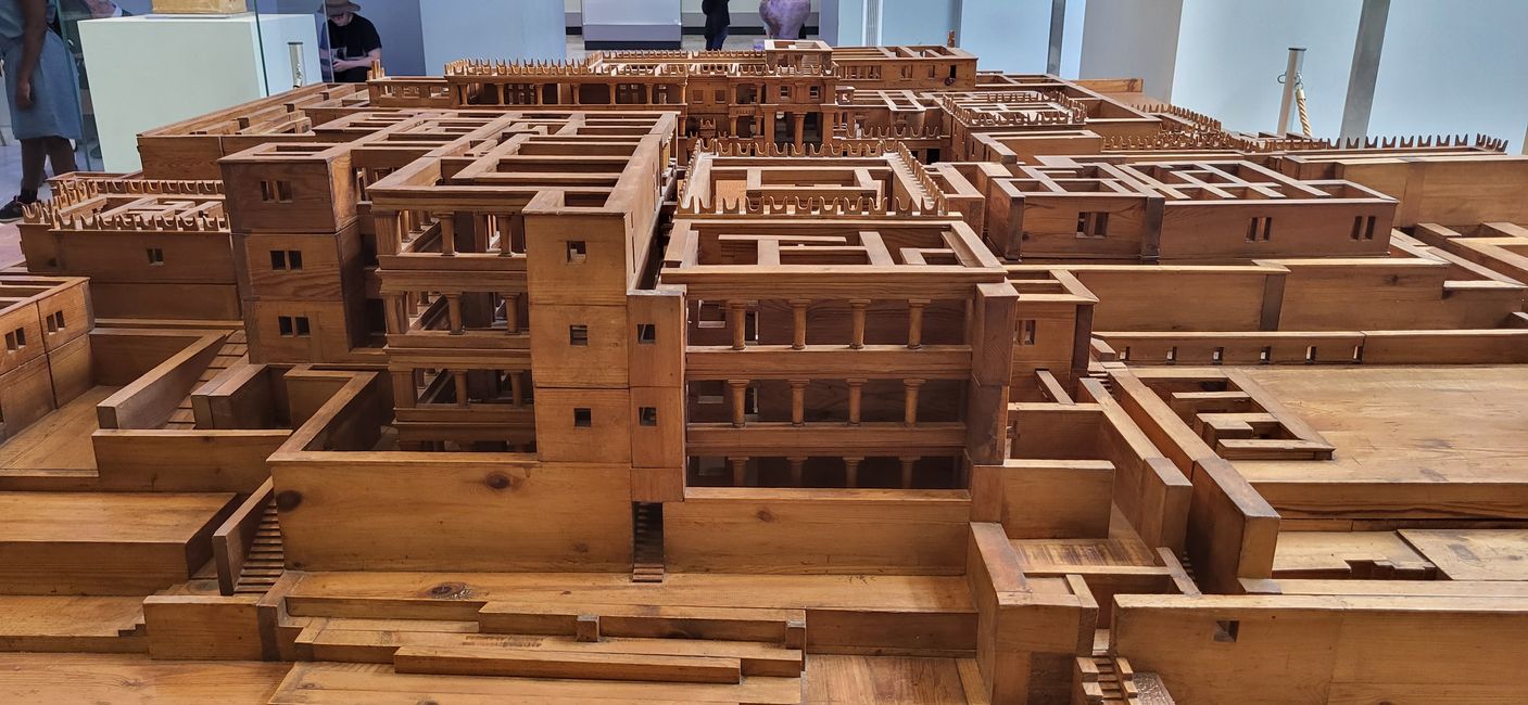 Model Palace of Knossos in the Archaeological Museum