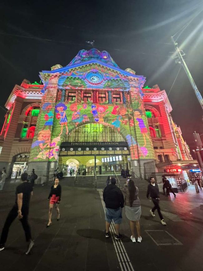 Melbourne bei Night