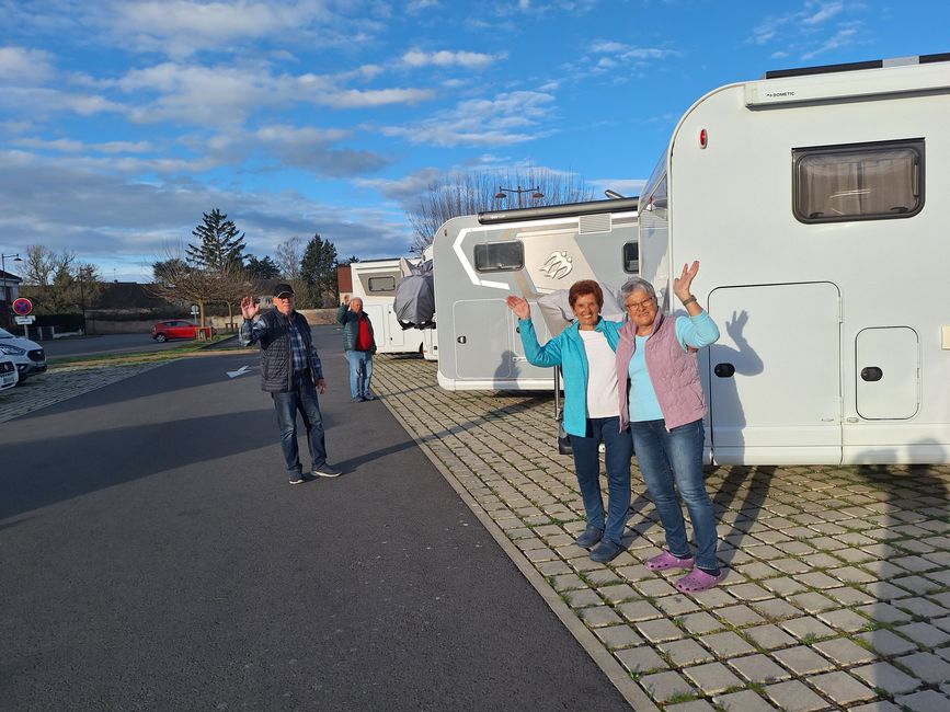 Heute unsere letzte gemeinsame Fahrt 