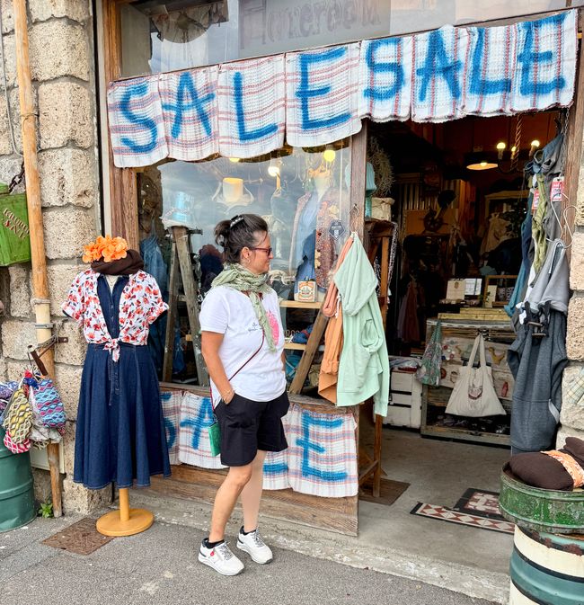 SALE SALE – wie soll eine Frau da vorbei gehen können ...