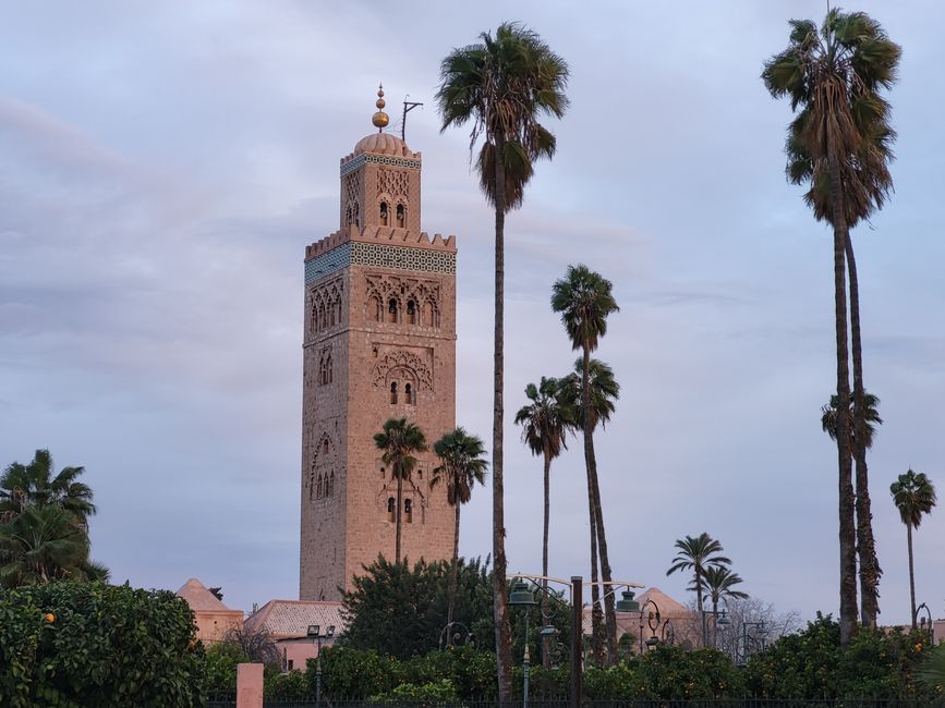 Minarett der Koutoubia-Moschee