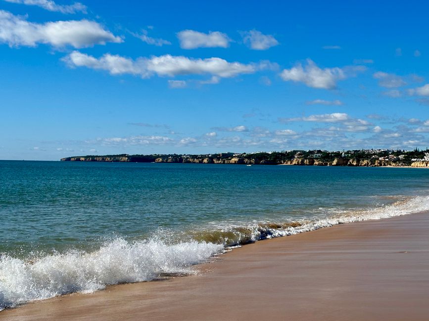 Beach walk from Salgados to Armação de Pêra – Sun, sand, and sea