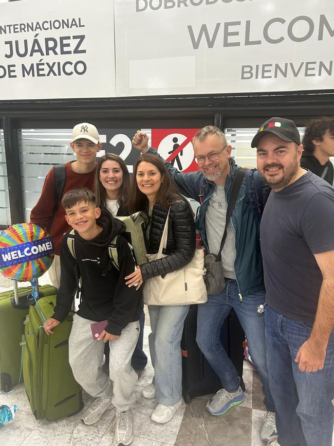 Angekommen in Mexiko DF