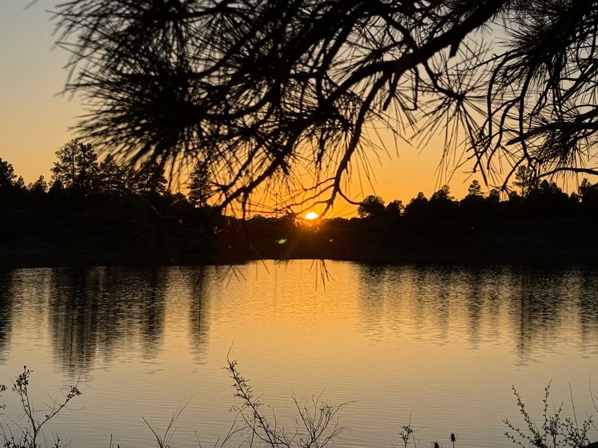 Calme au Lac Fool Hollow