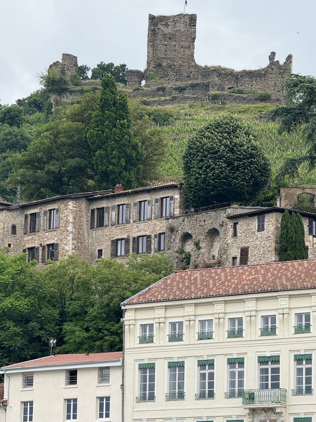 Château de la Batie. oberhalb Vienne