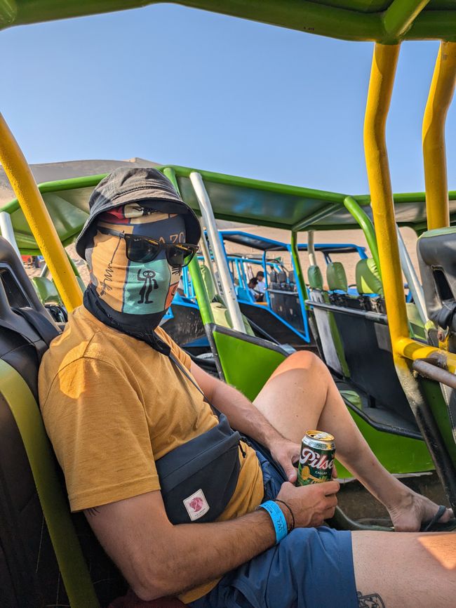准备进行沙丘中的疯狂旅程