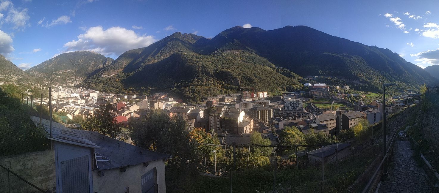 Panorámicas de Andorra la Vella (octubre de 2024)