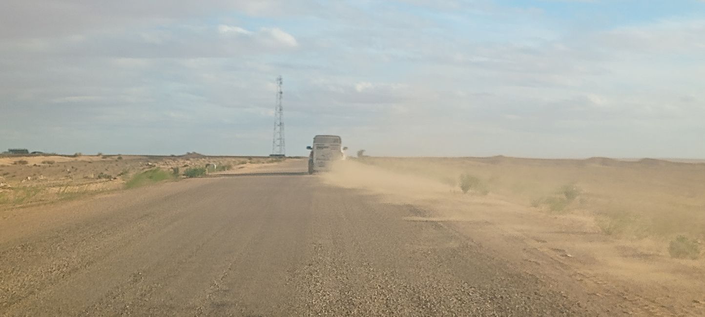 Die Reise in den Sand...
