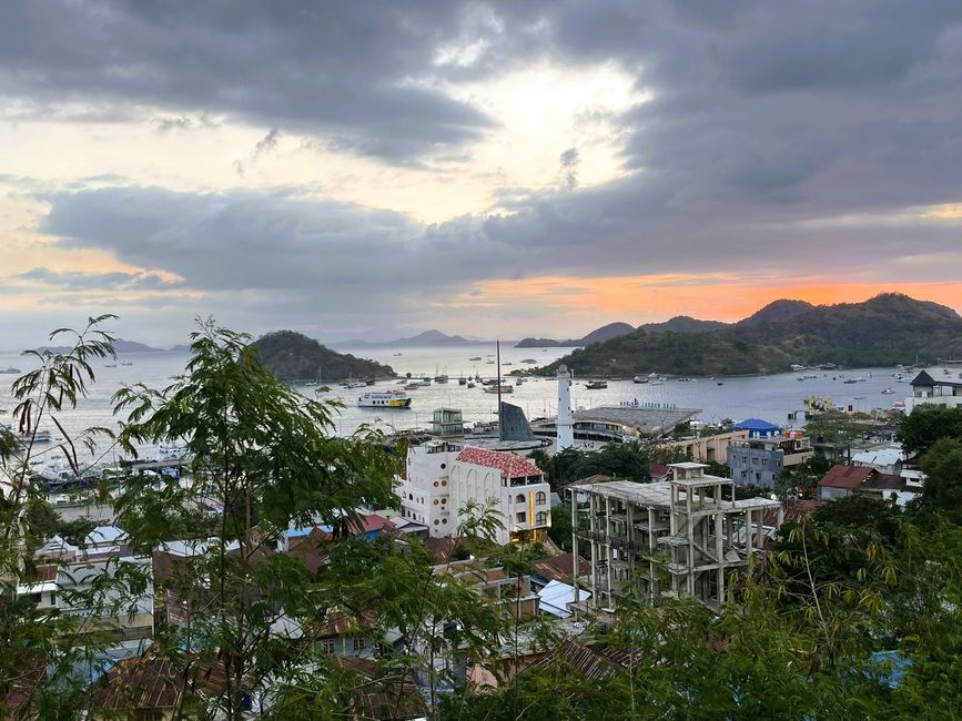Labuan Bajo, Sicht vom "Hafenblick"