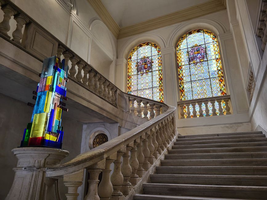 Ehrentreppe Château La Roche-Guyon