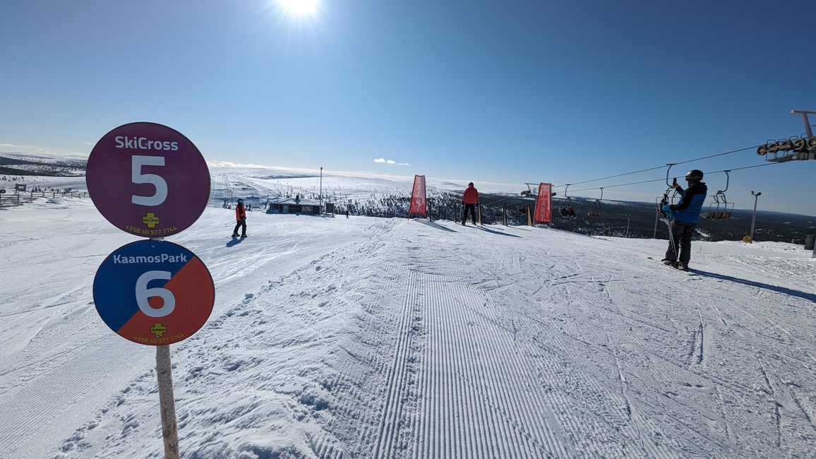 Tag 12 Skiing in Saariselkä
