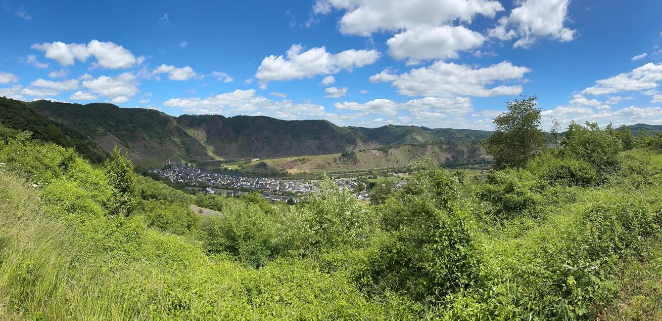 Die Route durch die Vulkaneifel am 30.05.2025
