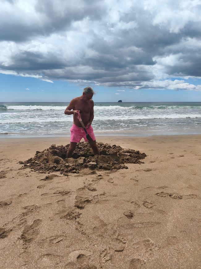 La península de Coromandel ....